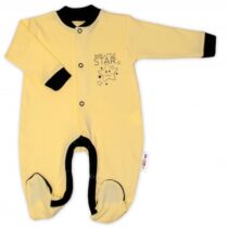 104620-176119-baby-nellys-bavlneny-overal-baby-little-star-zlty-vel-80