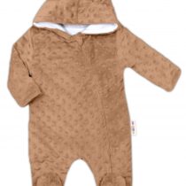 124232-214226-baby-nellys-kombinezka-overal-minky-s-kapucnou-a-uskami-karamel-hneda-vel-80