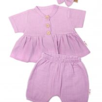 134378-238358-baby-nellys-3-dielna-muselinova-supr-tunika-bluzka-kratasky-celenka-lila-vel-80