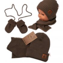 136194-243658-baby-nellys-pletena-ciapka-so-salom-a-rukavicky-3v1-star-hneda